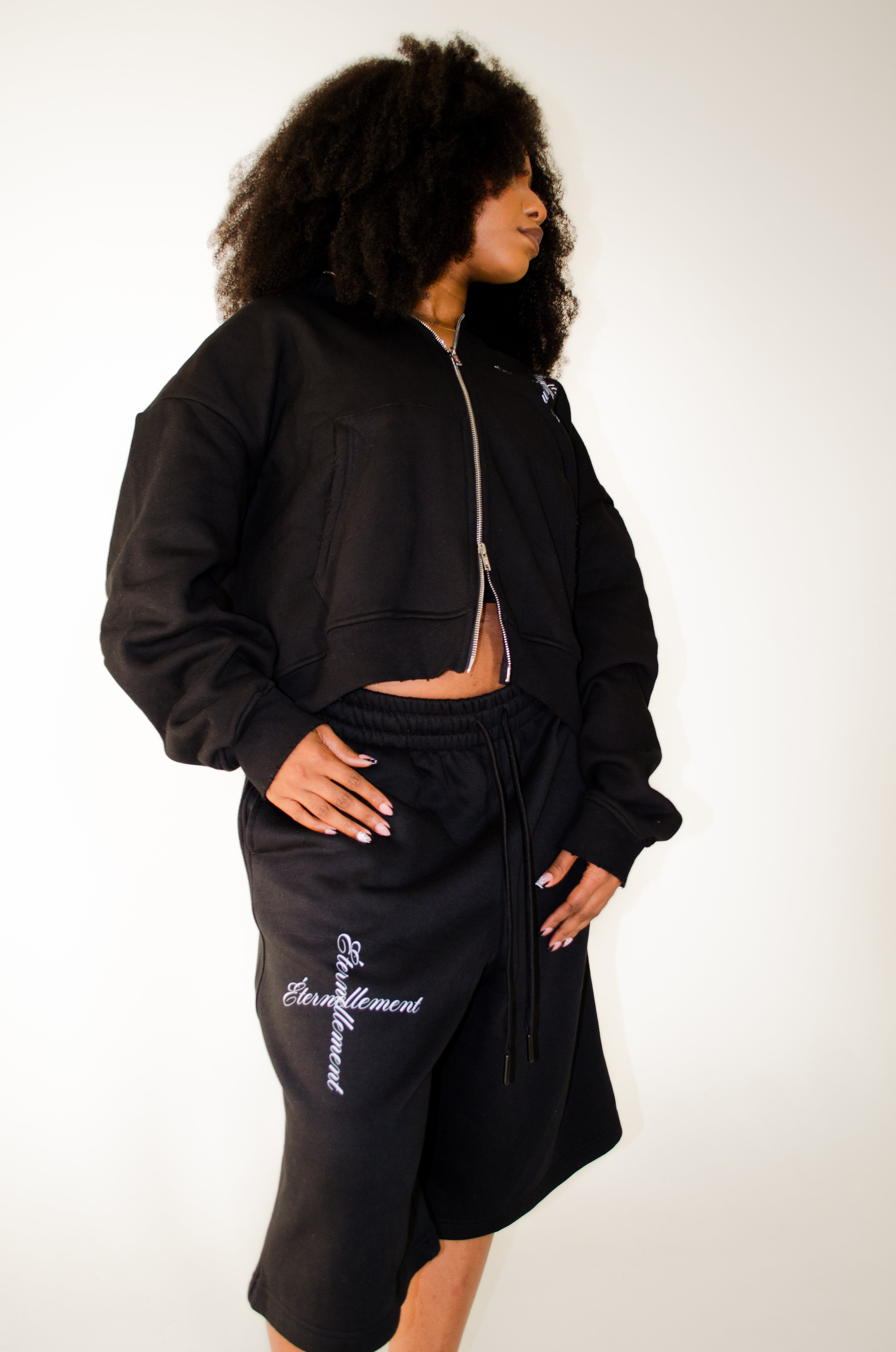 Cross Baggy Sweatshorts